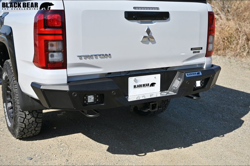 画像5: BLACK BEAR リアアイアンバンパー［トライトン   LC2T］ (5)