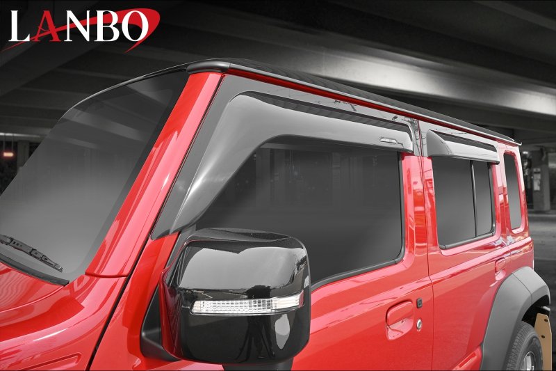 画像1: LANBO スタイリッシュドアバイザー  JIMNY NOMADE [JC74W］ (1)