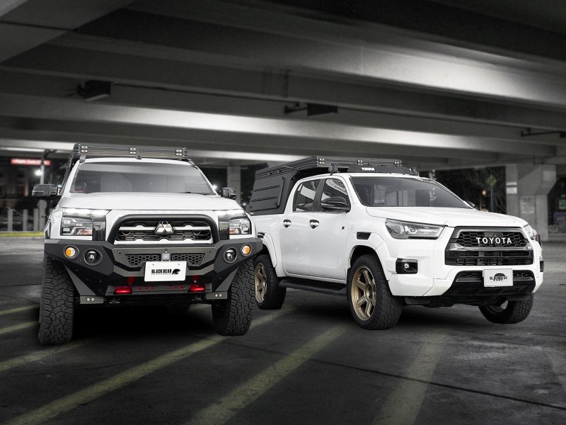 画像3: BLACK BEAR ピークネストキャノピー［ハイラックス GUN125  /  トライトン  LC2T］ (3)