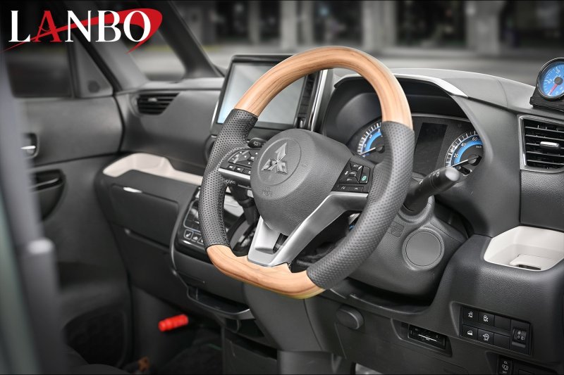 画像8: LANBO オリジナル  ステアリング ガングリップ  【デリカミニ D3＃A】 (8)