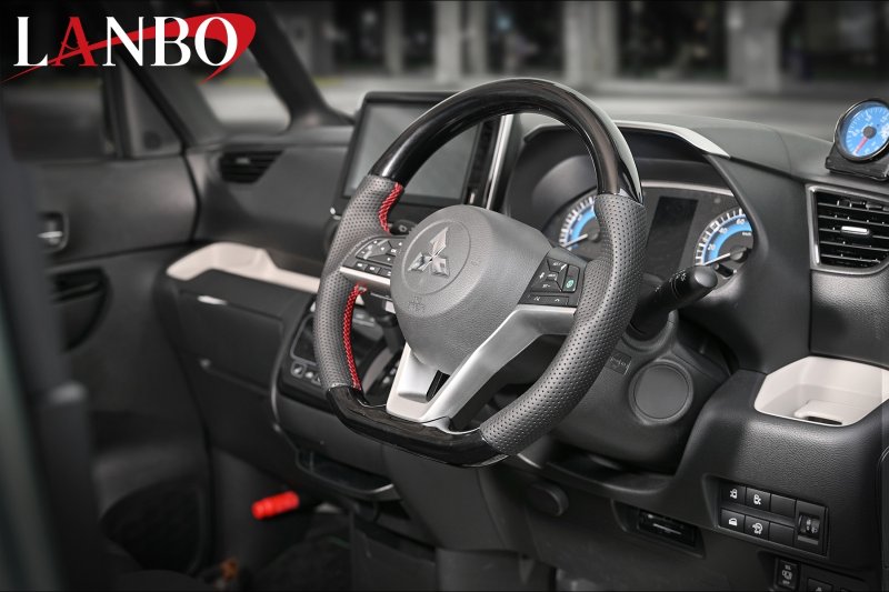 画像15: LANBO オリジナル  ステアリング ガングリップ  【デリカミニ D3＃A】 (15)