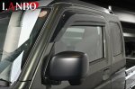 画像1: LANBO スタイリッシュドアバイザー　[キャリー・スーパーキャリー DA16T / スクラムトラック DG16T / NT100クリッパートラックDR16T / ミニキャブトラック DS16T] (1)