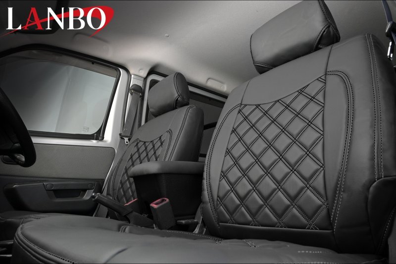 画像4: LANBO レザーシートカバー キルトデザイン タウンエース【S402M/S412M】 (4)