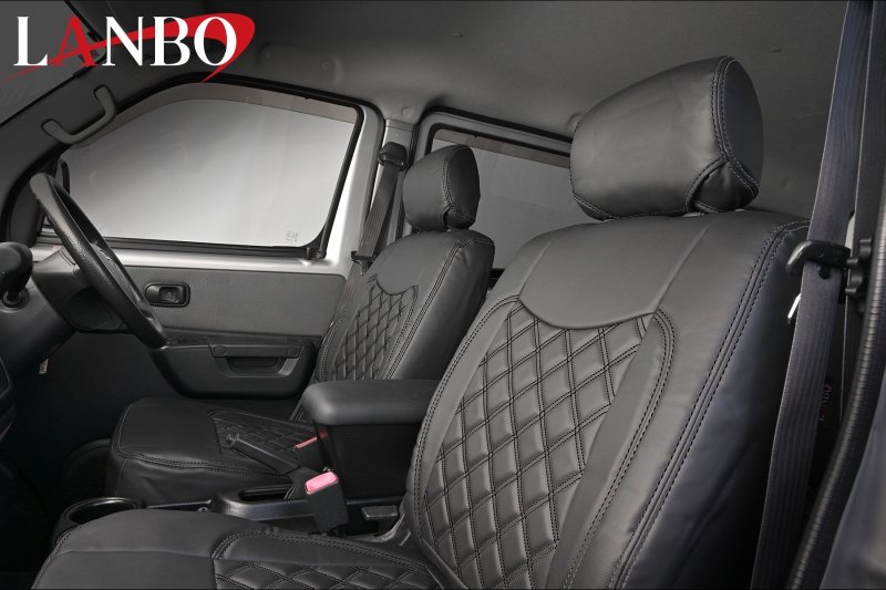 画像2: LANBO レザーシートカバー キルトデザイン タウンエース【S402M/S412M】 (2)