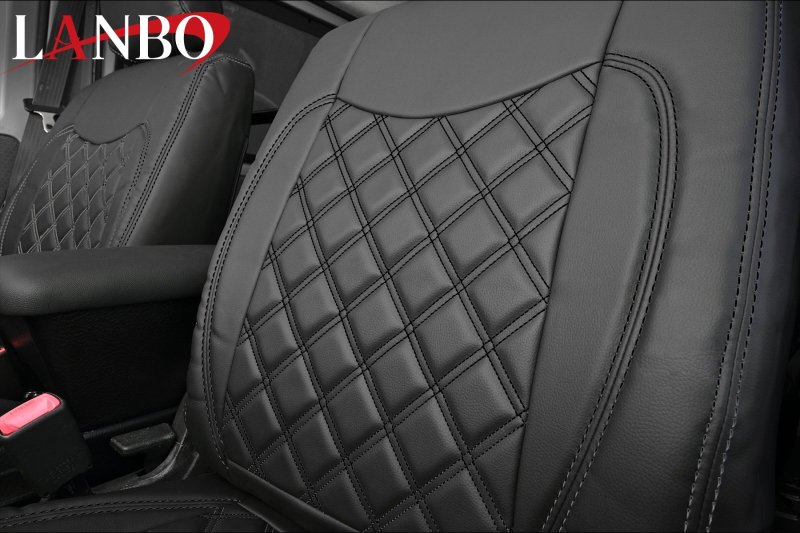 画像3: LANBO レザーシートカバー キルトデザイン タウンエース【S402M/S412M】 (3)