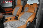 画像12: LANBO レザーシートカバー ハウンドトゥースデザイン【JIMNY/SIERRA　JB64W/74W】 (12)