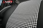画像6: LANBO レザーシートカバー ハウンドトゥースデザイン【JIMNY/SIERRA　JB64W/74W】 (6)