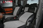 画像5: LANBO レザーシートカバー ハウンドトゥースデザイン【JIMNY/SIERRA　JB64W/74W】 (5)