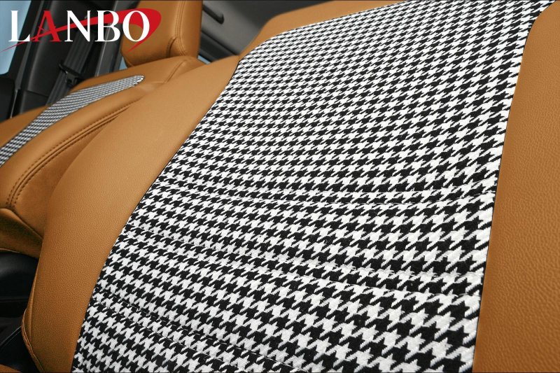 画像13: LANBO レザーシートカバー ハウンドトゥースデザイン【JIMNY/SIERRA　JB64W/74W】 (13)
