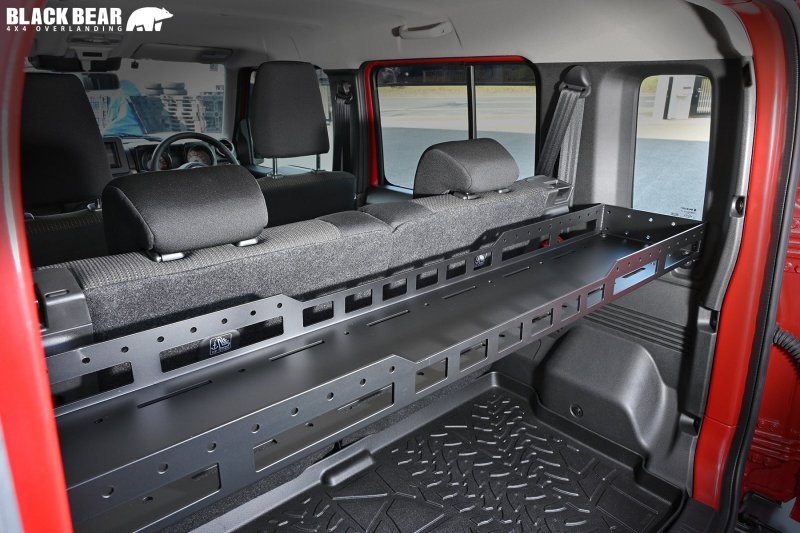 画像2: BLACK BEAR ラゲッジ インナーラック［JIMNY NOMADE  JC74W］ (2)