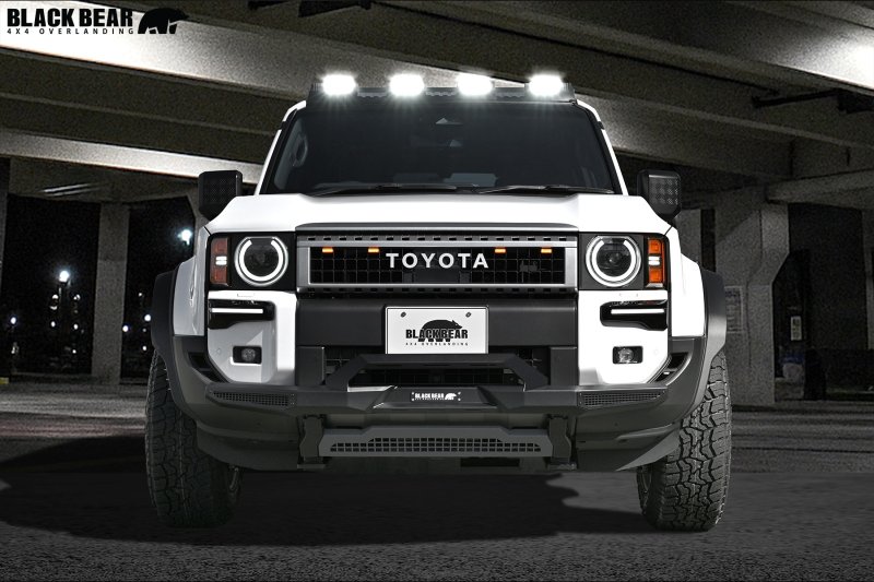 画像1: BLACK BEAR フロントバンパーガード 　ランドクルーザー250 [GDJ250W/TRJ250W］ (1)