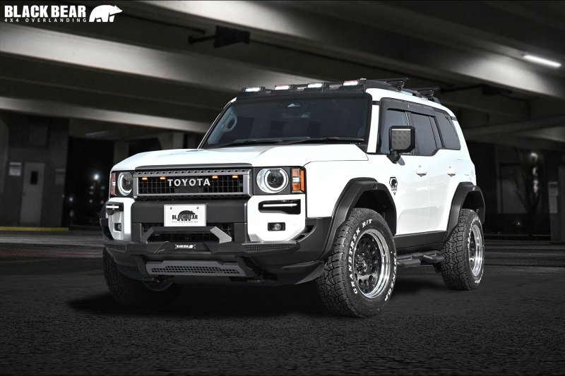 画像3: BLACK BEAR フロントバンパーガード 　ランドクルーザー250 [GDJ250W/TRJ250W］ (3)