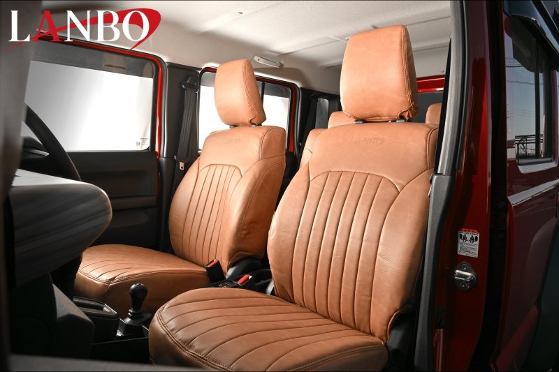 画像1: LANBO レザーシートカバー JIMNY NOMADE【JC74W】 (1)