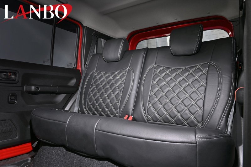 画像13: LANBO シートカバー[キルトデザインステッチ] JIMNY NOMADE【JC74W】 (13)