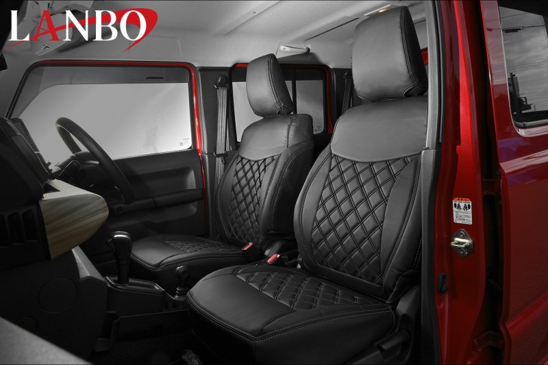 画像4: LANBO シートカバー[キルトデザインステッチ] JIMNY NOMADE【JC74W】 (4)