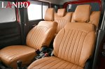 画像4: LANBO レザーシートカバー JIMNY NOMADE【JC74W】 (4)