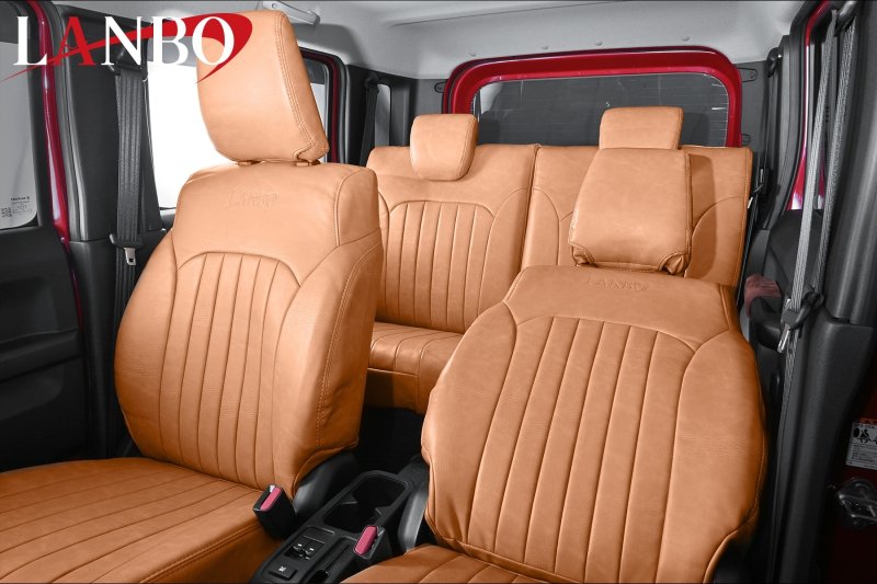 画像2: LANBO レザーシートカバー JIMNY NOMADE【JC74W】 (2)
