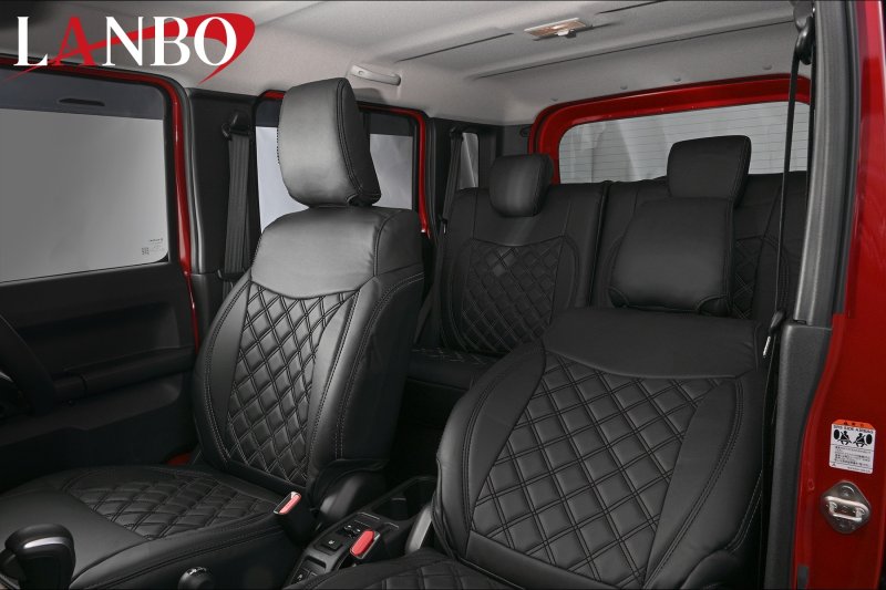 画像3: LANBO シートカバー[キルトデザインステッチ] JIMNY NOMADE【JC74W】 (3)