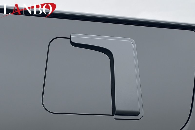 画像5: LANBO スタイリッシュ セカンドドア サイドバイザー ［キャラバン / NV350 E26 ］ (5)