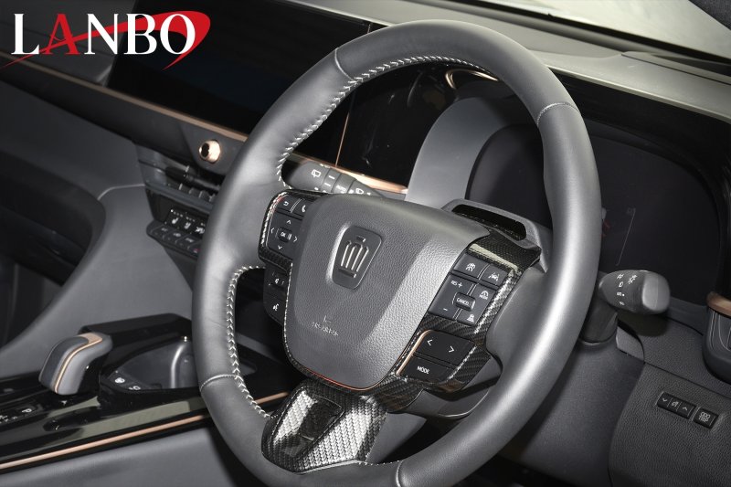 画像5: LANBO   ステアリングスイッチガーニッシュ【アルファード／ヴェルファイア 40系】 (5)