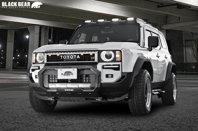 画像3: BLACK BEAR フロントバンパーガード Ver.2　ランドクルーザー250 [GDJ250W/TRJ250W］ (3)