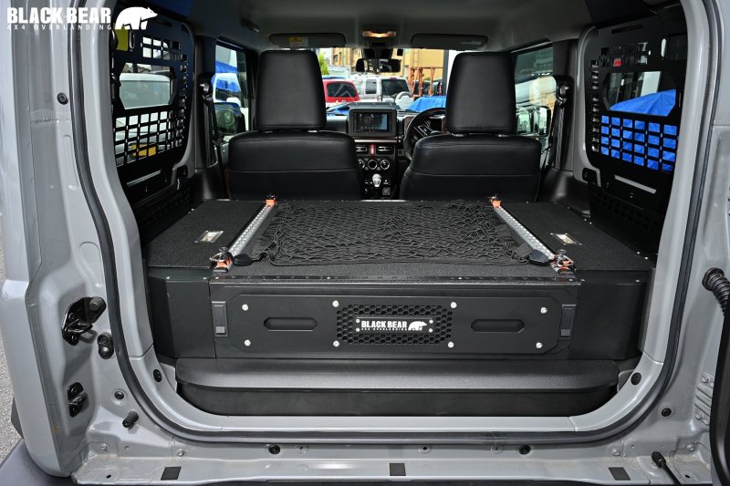 画像2: BLACK BEAR ドロワーキット［JIMNY 〈JB64W〉/ SIERRA　〈JB74W〉］ (2)