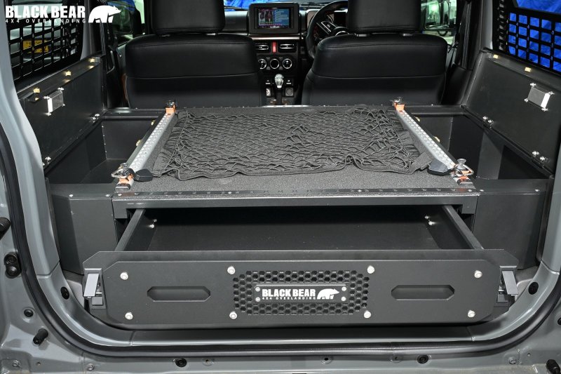 画像3: BLACK BEAR ドロワーキット［JIMNY 〈JB64W〉/ SIERRA　〈JB74W〉］ (3)