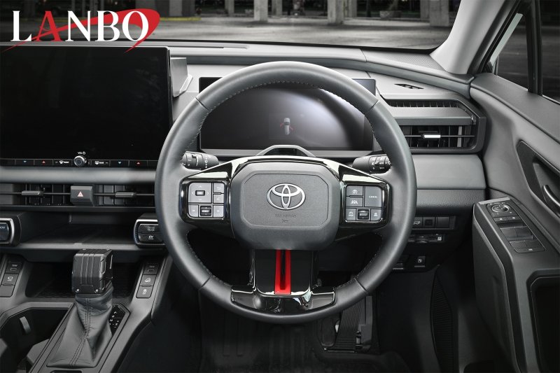 画像2: LANBO   ステアリングスイッチガーニッシュ【RAV4　AXAP/AXAN64】 (2)