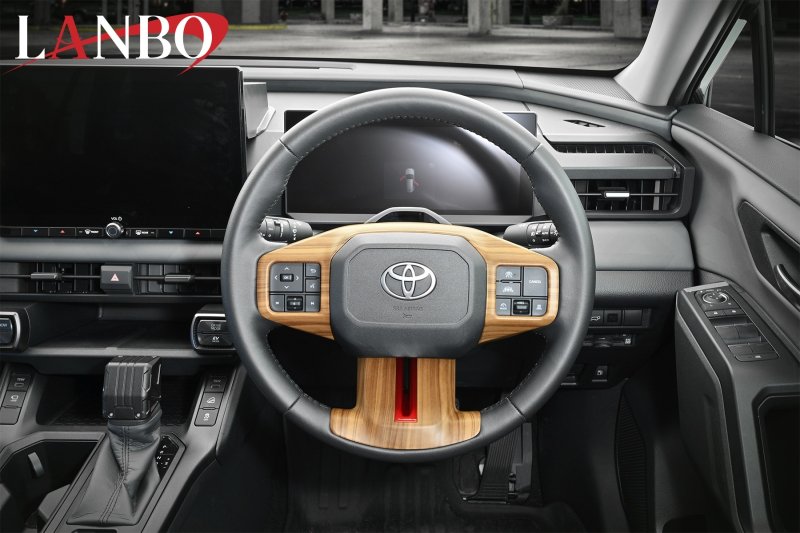 画像14: LANBO   ステアリングスイッチガーニッシュ【RAV4　AXAP/AXAN64】 (14)