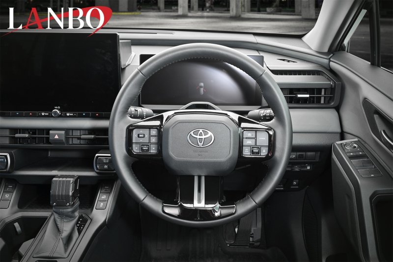 画像1: LANBO   ステアリングスイッチガーニッシュ【RAV4　AXAP/AXAN64】 (1)