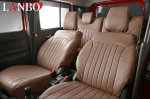 画像3: LANBO レザーシートカバー JIMNY NOMADE【JC74W】 (3)
