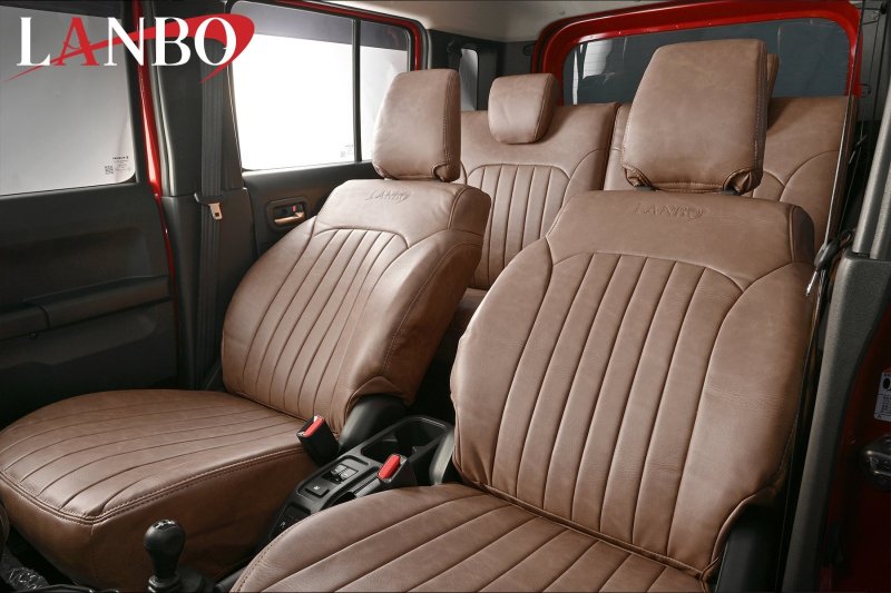 画像3: LANBO レザーシートカバー JIMNY NOMADE【JC74W】 (3)