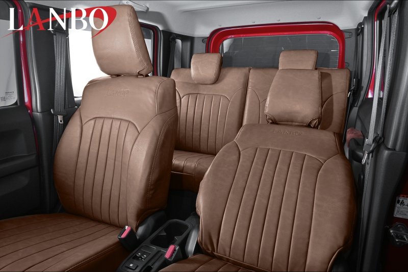画像1: LANBO レザーシートカバー JIMNY NOMADE【JC74W】 (1)