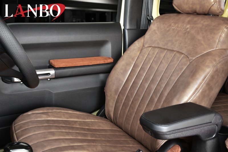 画像5: LANBO レザーシートカバー JIMNY/SIERRA【JB64/74】 (5)