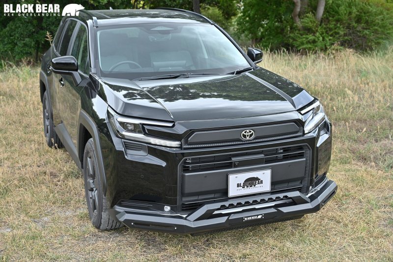 画像2: BLACK BEAR フロントバンパーガード 　RAV4 adventure [AXAN64］ (2)