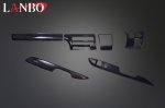 画像3: LANBO 3Dインテリアパネル 6ピースセット ［ハイエース 200系 9型 ナローボディ 2026.2月〜］ (3)