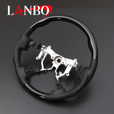 LANBO オリジナルステアリング ガングリップ ［ハイエース 200系 4型/5