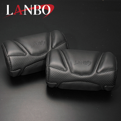 94％以上節約 LANBO ランボ ネックパッド タイプ ヴォイド 2個セット カラー：ブラックレザー×レッドパンチング×レッドステッチ 品番：VOID-NP-RED9 405円