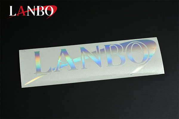 Web限定 LANBOホログラフィックステッカー　