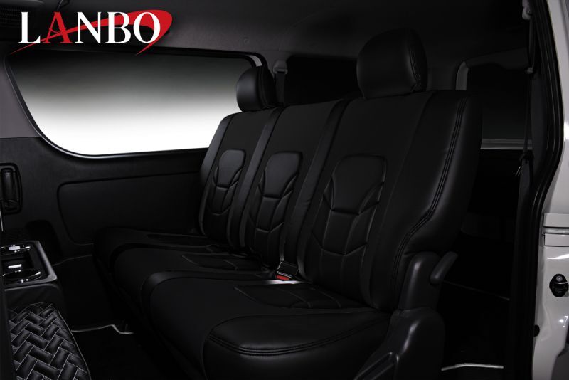LANBO レザーシートカバー Type VOID 200系ハイエース S-GL LANBO レザーシートカバー Type VOID 200系ハイエース S-GL