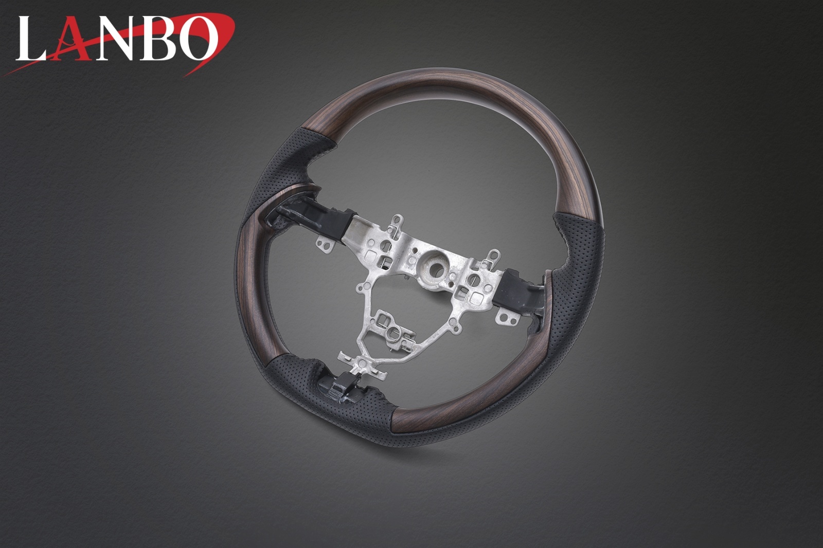 LANBO オリジナルステアリング ガングリップ ［JIMNY JB64/74］